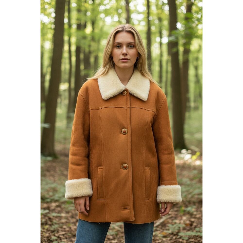 Vintage Maximmilian Alta Moda shearling‎ jacket